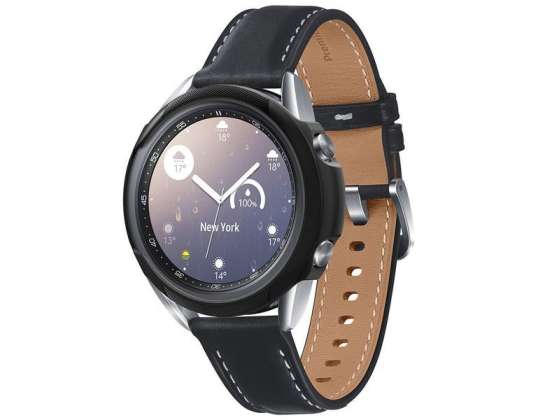 Samsung Galaxy Watch 3 41mm Mat Siyah için Spigen Sıvı Hava Kılıfı