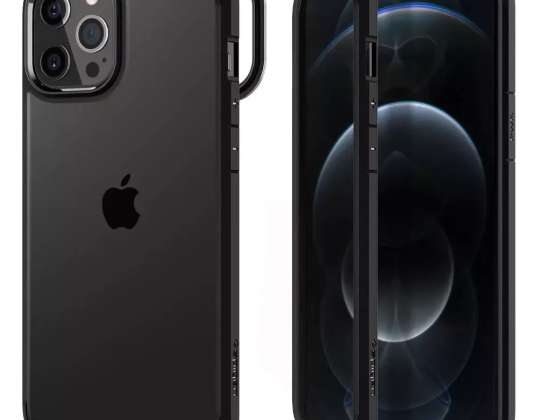 Spigen Ultra Hybrid Case för Apple iPhone 12/12 Pro 6.1 Matt svart