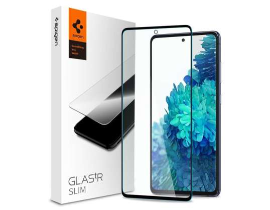 Spigen Glass FC for deksel til Samsung Galaxy S20 FE Black
