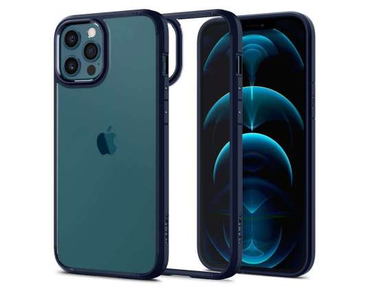 Spigen Ultra Hybrid Case for Apple iPhone 12/ 12 Pro 6.1 Navy Blue