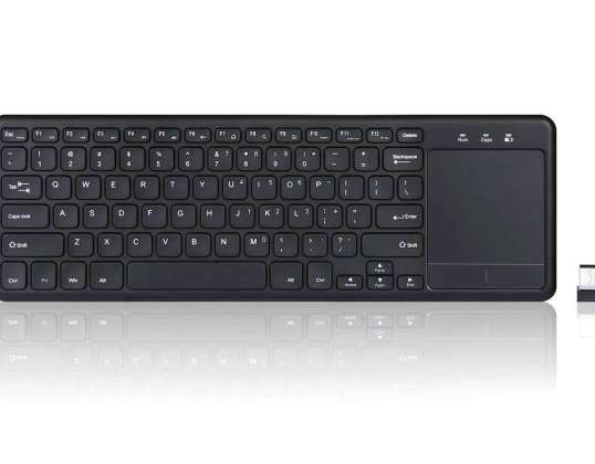 Безжична клавиатура Alogy тъчпад Android/iOS/Windows/TV Black