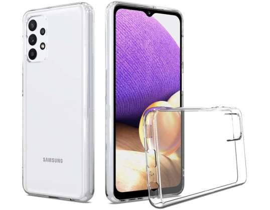 Силиконов калъф за калъф за калъф за Samsung Galaxy A32 5G прозрачен