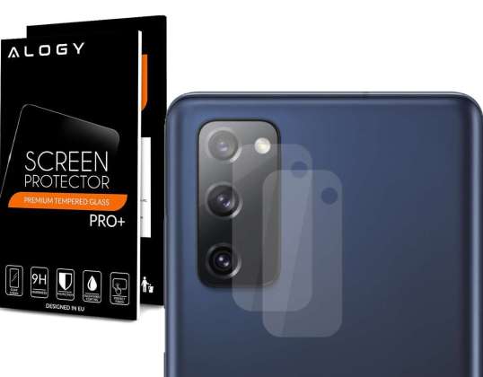 2x Gehärtetes Glas Alogy für Kameraobjektiv für Samsung Galaxy S20 FE