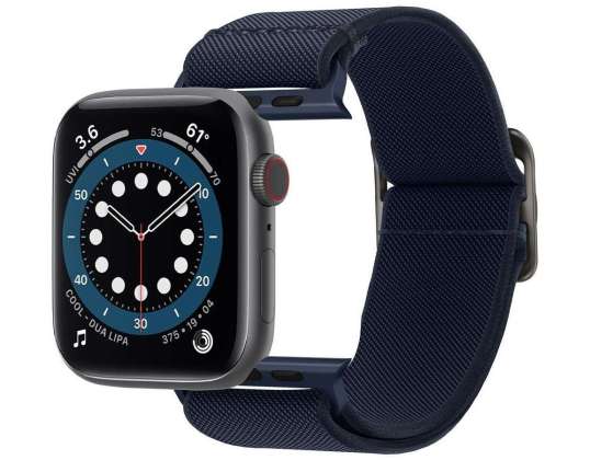 Bracelet Spigen Fit Lite pour Apple Watch 2/3/4/5/6/7/SE 42/44/45mm Navy