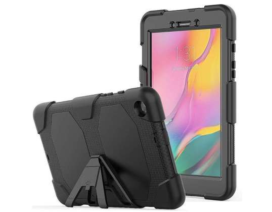 Galaxy Tab A için Askeri Görev Kılıfı Alogy 8.0 2019 T290 / T295 Siyah