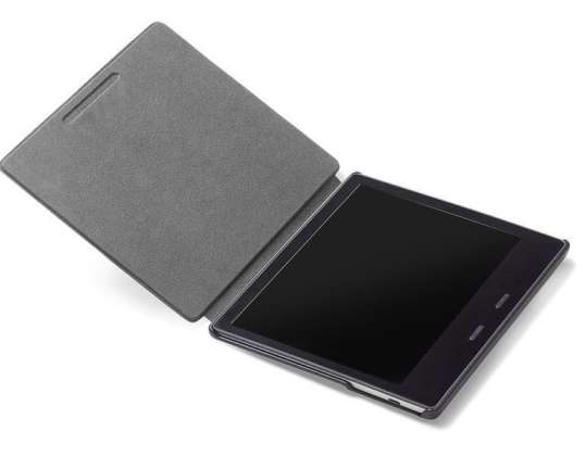 Alogy Slim Leather Smart Case voor Kindle Oasis 2/3 Zwart
