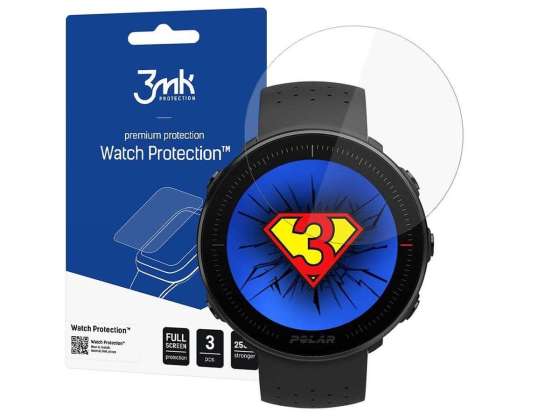 x3 3mk Watch Protection per Polar Vantage M