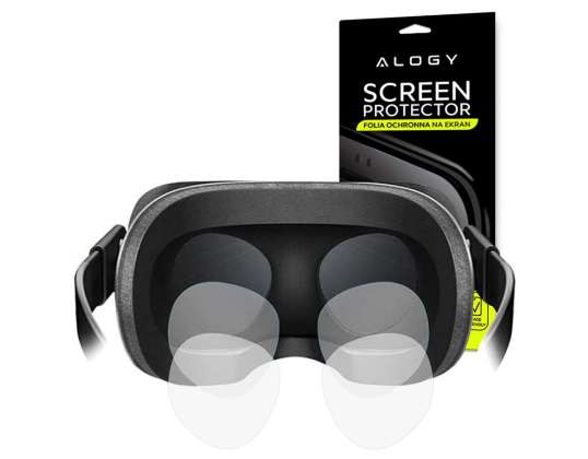 4x Alogy VR Occhiali Pellicola protettiva per Oculus Quest 2