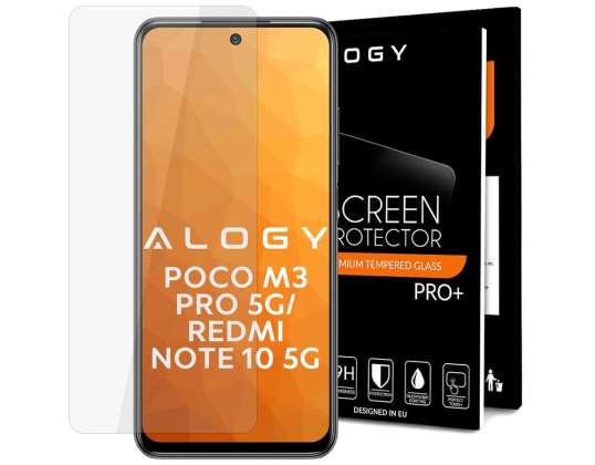 Szkło hartowane 9H Alogy na ekran do Xiaomi Poco M3 Pro 5G/ Redmi Note