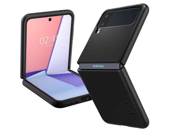 Spigen Thin Fit Skyddsfodral för Samsung Galaxy Z Flip 3 Black
