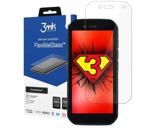 3mk Flexible Glass 7H Hybrid Protective Glass For CAT S42