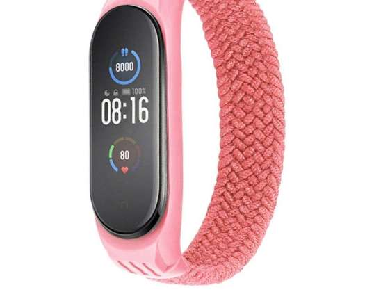 Loop Band Strap for Xiaomi Mi Smart Band 5/6 Pink