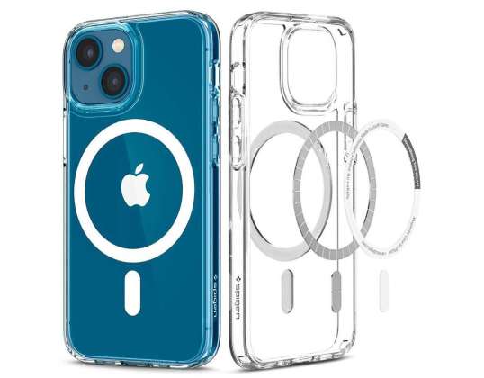 Spigen Ultra Hybrid Mag Case für Apple iPhone 13 Weiß