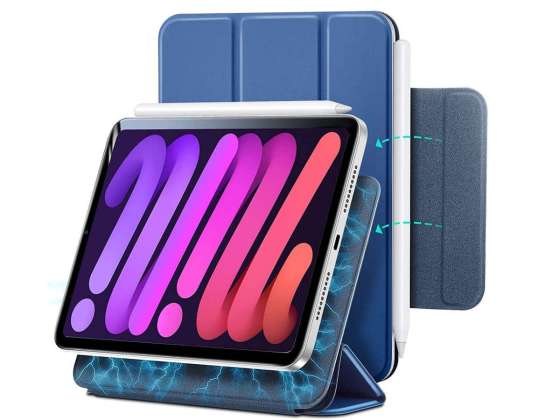 ESR Rebound Magnetisches Federmäppchen für Apple iPad Mini 6 2021 Marineblau