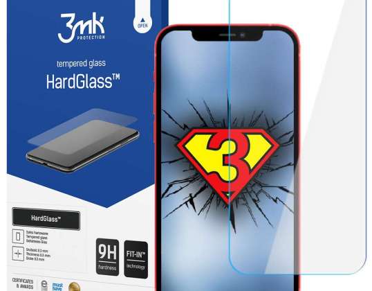 3mk HardGlass 9H karastatud klaas Apple iPhone 13 Mini jaoks