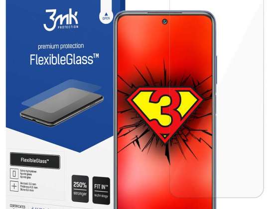 3mk Hybrid Protective Glass Flexible Glass 7H for Xiaomi Redmi 10