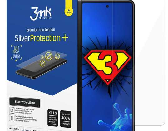 Silver Protection 3mk 7H Full Screen Antivirus Film for Galaxy Z