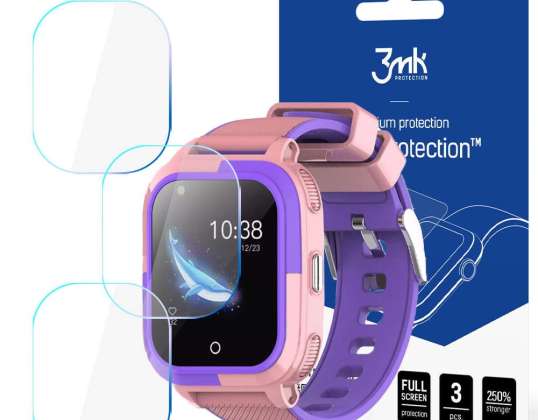 x3 3mk Uhrenschutz Displayschutzfolie für Garett Kids Rex 4G