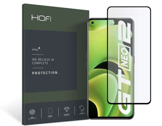 Hofi Glass Pro+ rūdīts stikls Realme GT Neo 2 Black