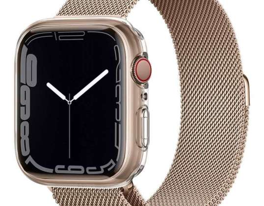 Spigen šķidro kristālu futrālis Apple Watch pulkstenim 4/5/6/7/SE (44/45mm) kristāls