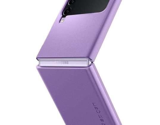 Spigen Thin Fit Case pentru Samsung Galaxy Z Flip 3 Shiny Lavender
