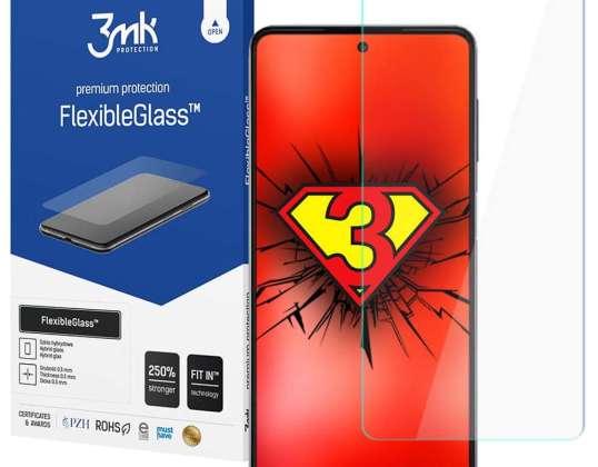 3mk híbrido de vidro protetor vidro flexível 7H para Samsung Galaxy M52 5