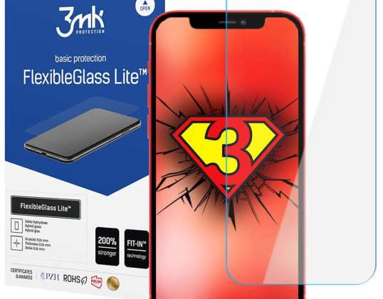 Unbreakable Hybrid Glass 3mk Flexible Glass Lite for Apple iPhone 13