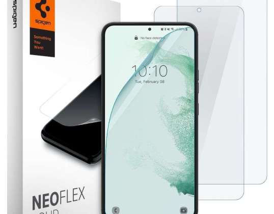2x Spigen Neo Flex Full Hydrogel Folie für Samsung Galaxy S22 Plus