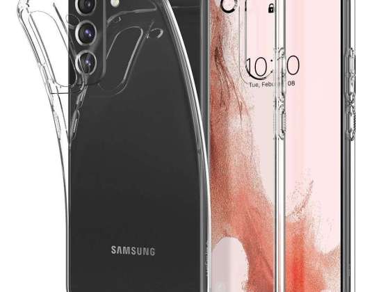 Samsung Galaxy S22 Spigen skystųjų kristalų skaidrumo dėklas