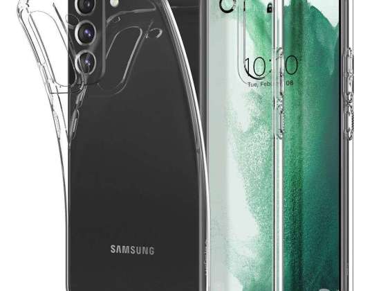 Kovček za Samsung Galaxy S22 Plus Spigen Liquid Crystal Crystal Clear