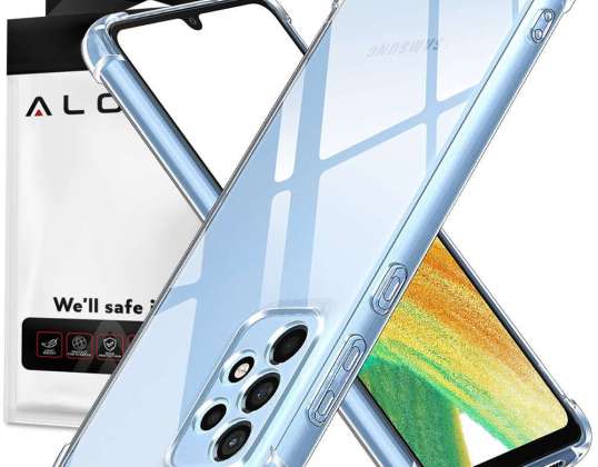 Triecienizturīgs aloģijas futrālis Samsung Galaxy A33 5G Notīrīt