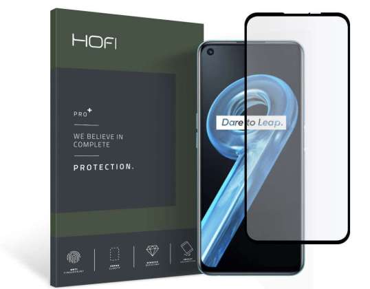 Hofi Glass Pro + härdat glas för Realme 9i Black