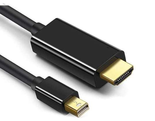 Kabel 1.8m Thunderbolt Mini DisplayPort DP na HDMI adapter 4k/