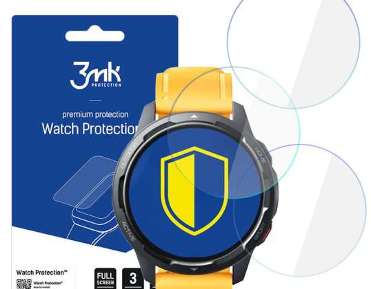 x3 3mk Película protectora de pantalla de protección de reloj para Xiaomi Watch S1 Act