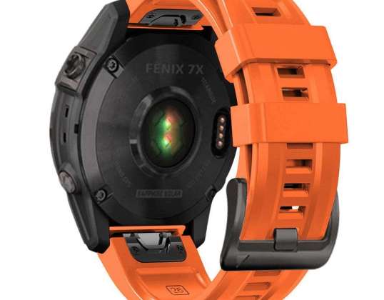 Iconband Sportarmband für Garmin Fenix 5 / 6 / 6 Pro / 7 Orange