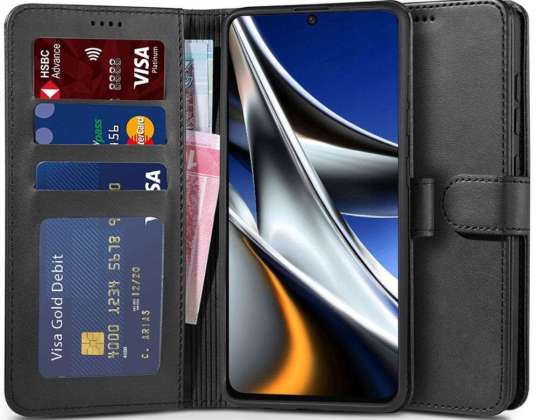 Wallet Case for Xioami Poco X4 Pro 5G Black