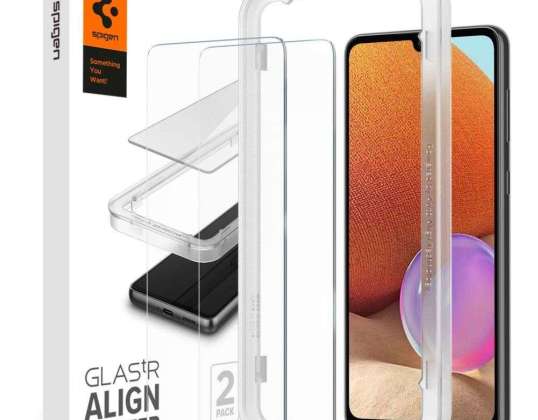 2x Tempered Glass for Spigen Alm Glas.tR for Samsung Galaxy A3