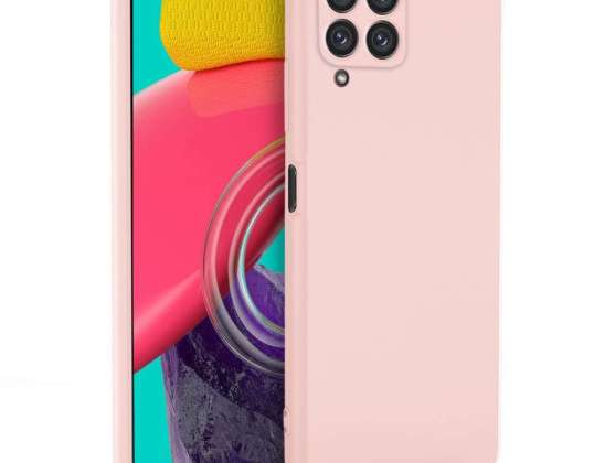 Kuvakekotelo Samsung Galaxy M53 5G vaaleanpunaiselle