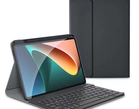 SC Stifteetui + Tastatur für Xiaomi Pad 5/5 Pro Schwarz