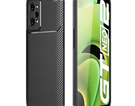 TPU Casecarbon for Realme GT 2 5G / Neo 2 / Neo 3T Black