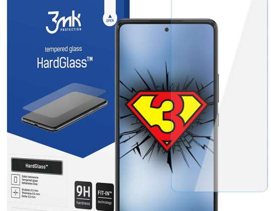 9H 3mk HardGlass priekš Samsung Galaxy A53 5G