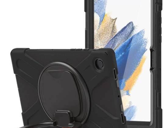 X-Armor soomustatud korpus Samsung Galaxy Tab A8 jaoks 10.5 X200 / X205 must