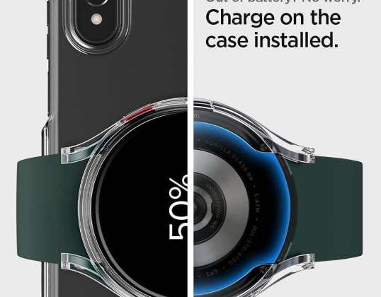 Puzdro Spigen Ultra Hybrid pre Samsung Galaxy Watch 4 / 5 (40 mm) Crystal