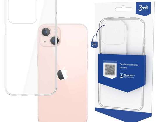 Pansret taske rustning taske 3mk til Apple iPhone 14 Plus gennemsigtig