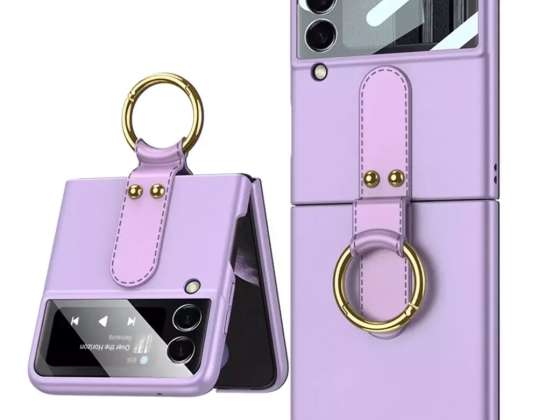 Icon Ring Case za Samsung Galaxy Z Flip 4 Violet
