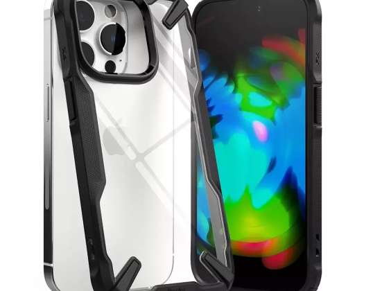 "Ringke Fusion X" dėklas, skirtas "Apple iPhone 14 Pro" juodai