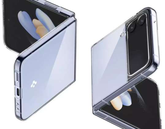 Spigen AirSkin Hülle für Samsung Galaxy Z Flip 4 Crystal Clear
