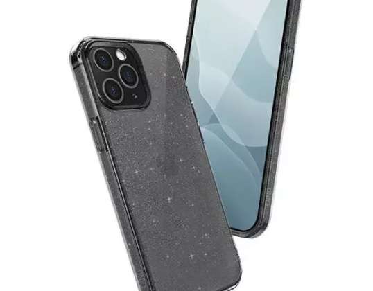 UNIQ LifePro Tinsel Case iPhone 12 Pro Max 6,7" črn/parni dim