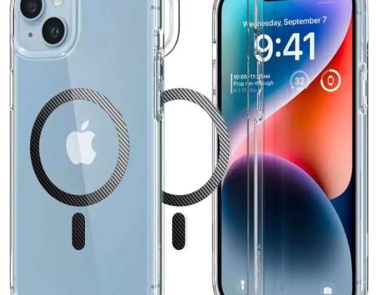 Spigen ultra hibrit mag magsafe iphone 14 artı karbon fiber