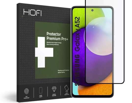Herdet glass Hofi Glass Pro+ Galaxy A52 / A52S Svart